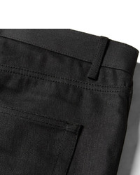 schwarze enge Jeans von Saint Laurent