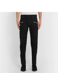 schwarze enge Jeans von Balmain