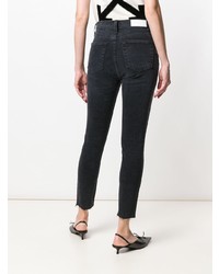schwarze enge Jeans von RE/DONE