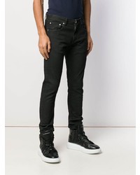 schwarze enge Jeans von Alexander McQueen