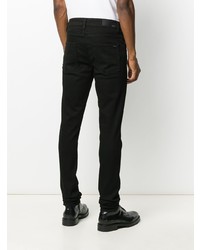 schwarze enge Jeans von Amiri