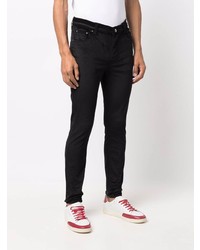 schwarze enge Jeans von Amiri