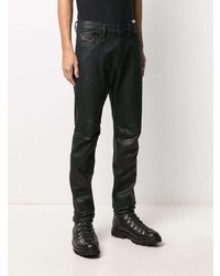 schwarze enge Jeans von Diesel