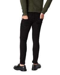 schwarze enge Jeans von Solid