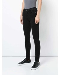 schwarze enge Jeans von Agolde