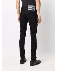 schwarze enge Jeans von Philipp Plein