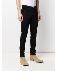 schwarze enge Jeans von Amiri