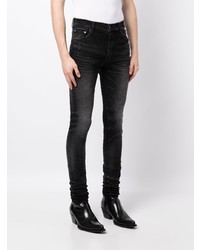 schwarze enge Jeans von Amiri