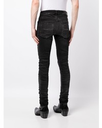 schwarze enge Jeans von Amiri