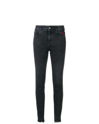 schwarze enge Jeans von Stella McCartney