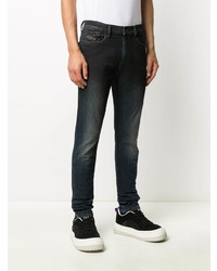 schwarze enge Jeans von Diesel