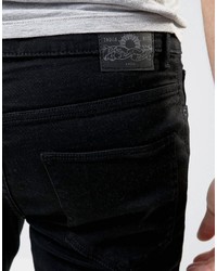 schwarze enge Jeans von Celio