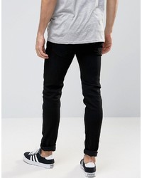 schwarze enge Jeans von Celio