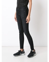 schwarze enge Jeans von rag & bone/JEAN