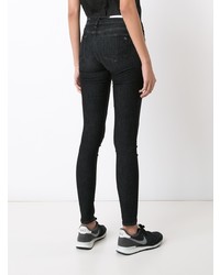 schwarze enge Jeans von rag & bone/JEAN