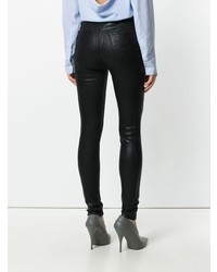 schwarze enge Jeans von J Brand