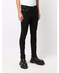 schwarze enge Jeans von Rick Owens DRKSHDW