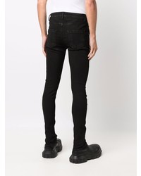 schwarze enge Jeans von Rick Owens DRKSHDW