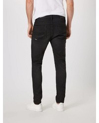 schwarze enge Jeans von Superdry