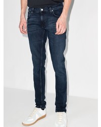 schwarze enge Jeans von Nudie Jeans