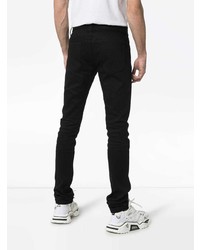 schwarze enge Jeans von John Elliott