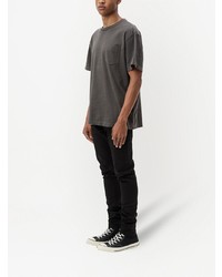 schwarze enge Jeans von John Elliott