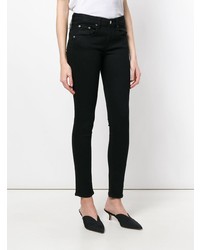 schwarze enge Jeans von rag & bone/JEAN