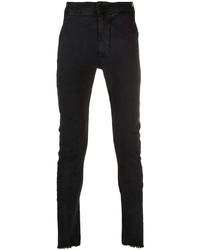 schwarze enge Jeans von Thom Krom