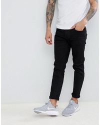 schwarze enge Jeans von Threadbare