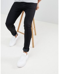 schwarze enge Jeans von Threadbare