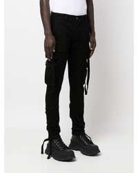 schwarze enge Jeans von Amiri