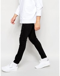 schwarze enge Jeans von Cheap Monday