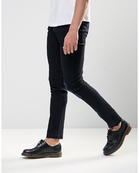 schwarze enge Jeans von Cheap Monday