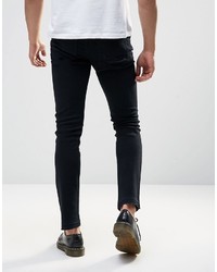 schwarze enge Jeans von Cheap Monday