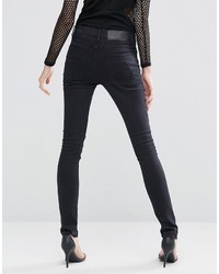 schwarze enge Jeans von Cheap Monday