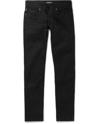 schwarze enge Jeans von Tom Ford
