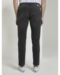 schwarze enge Jeans von Tom Tailor Denim