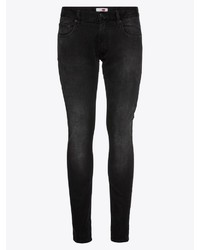 schwarze enge Jeans von Tommy Hilfiger