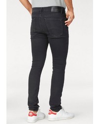 schwarze enge Jeans von Tommy Jeans