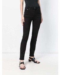 schwarze enge Jeans von Totême