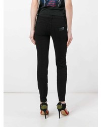 schwarze enge Jeans von Dsquared2