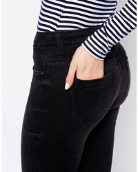 schwarze enge Jeans von Only