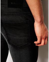 schwarze enge Jeans von WÅVEN