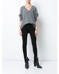 schwarze enge Jeans von rag & bone/JEAN