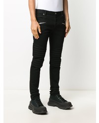 schwarze enge Jeans von Balmain