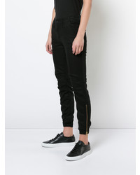 schwarze enge Jeans von Mother
