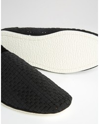 schwarze Espadrilles von Aldo