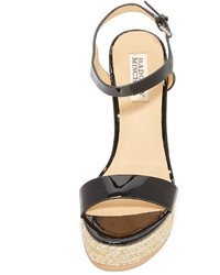 schwarze Espadrilles von Badgley Mischka