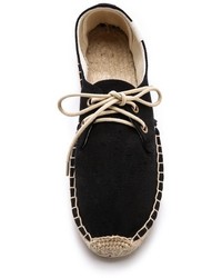 schwarze Espadrilles von Soludos