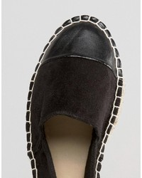 schwarze Espadrilles von London Rebel